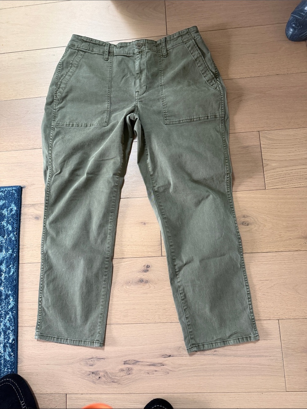 Madewell Olive Green Cargo Pants